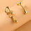 Thumbnail: Lava Drip Studs Earrings