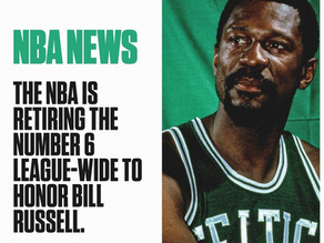 THOUGHTS | BILL RUSSELL'S NUMBER GETS LEAGUE-WIDE RETIRED