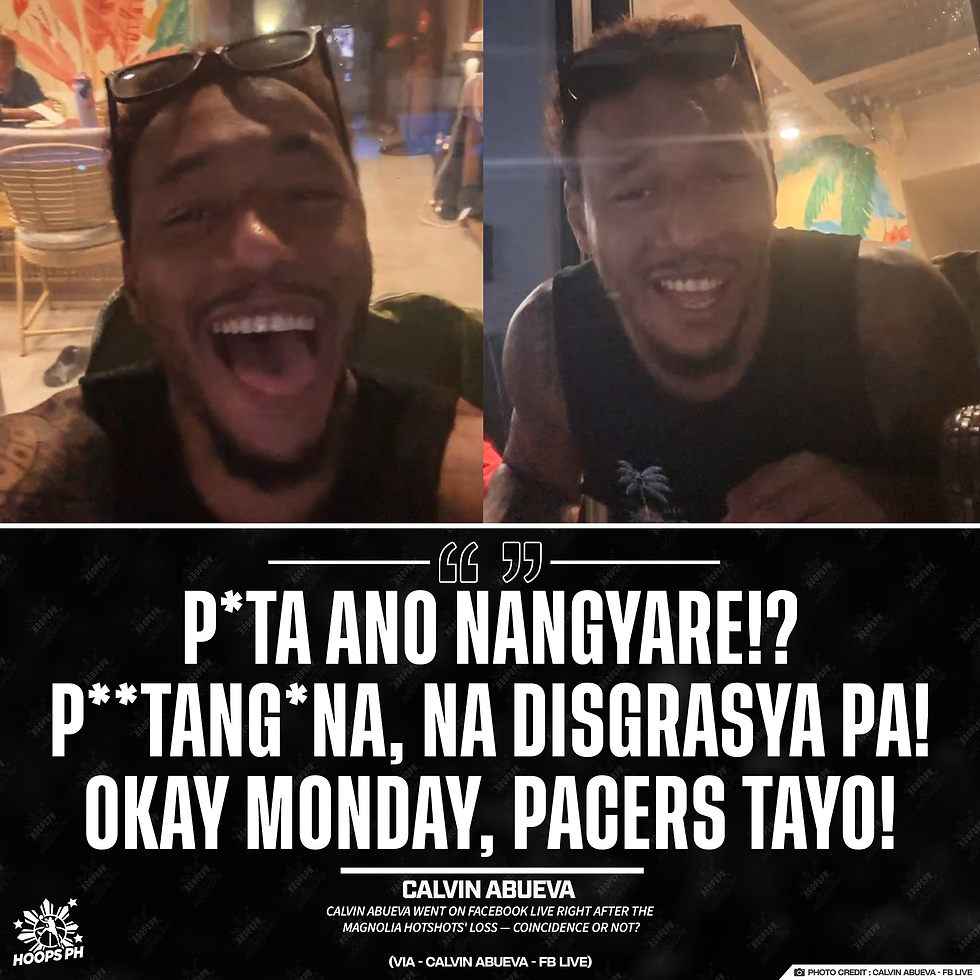 CALVIN ABUEVA COULD HAVE PLAYED BIIIIIIIIIIIG HERE