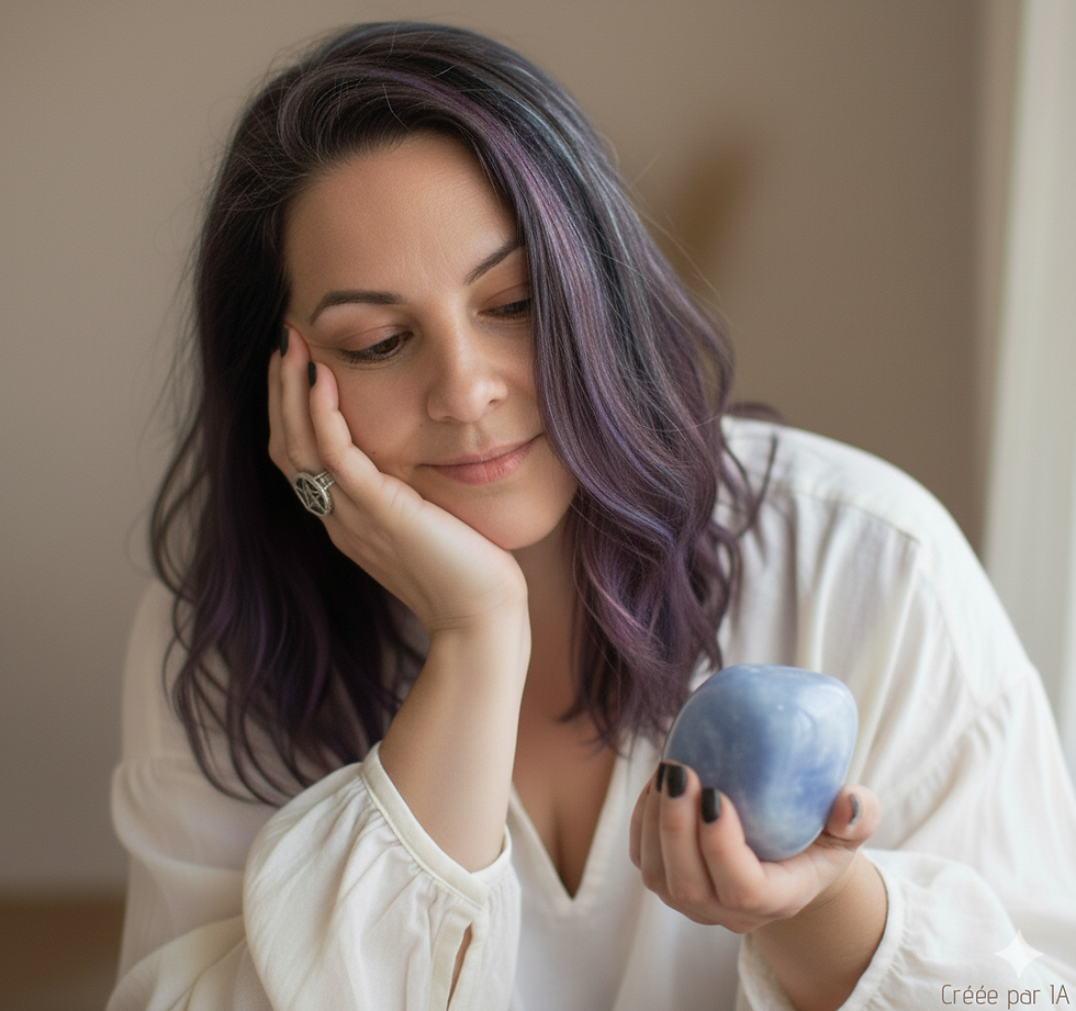 astrologie calcite bleue magie de la triple lune