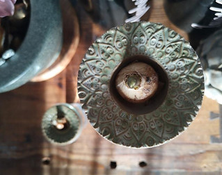 Keramik Blumenwiebel-Trichter