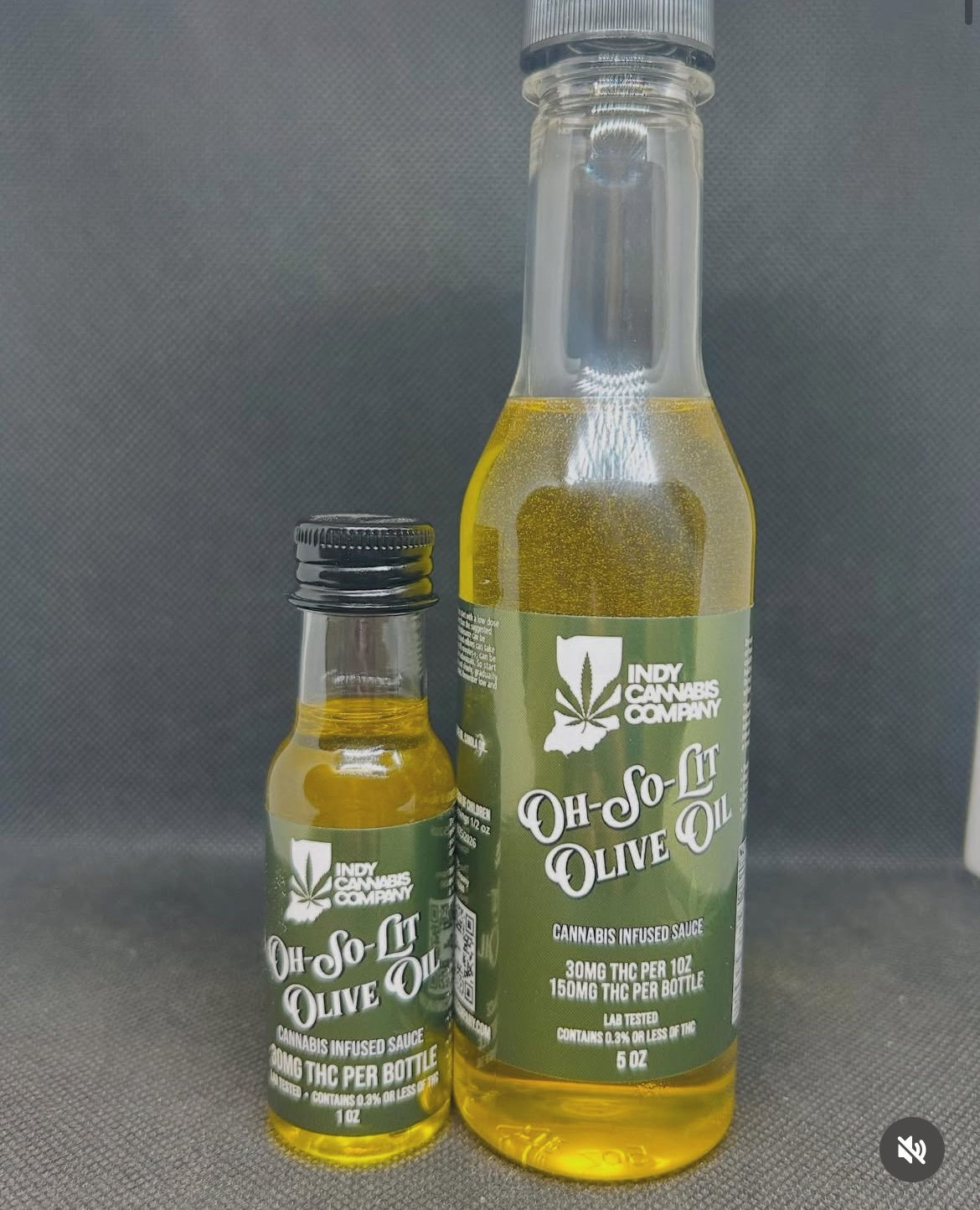 Oh-So-Lit Olive Oil 150mg Per Bottle