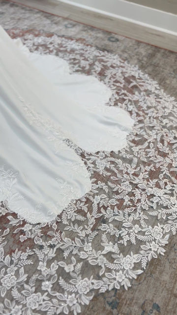 Thumbnail: 3578 , Sundaysbridal An172 size 8 ,18 ivory 