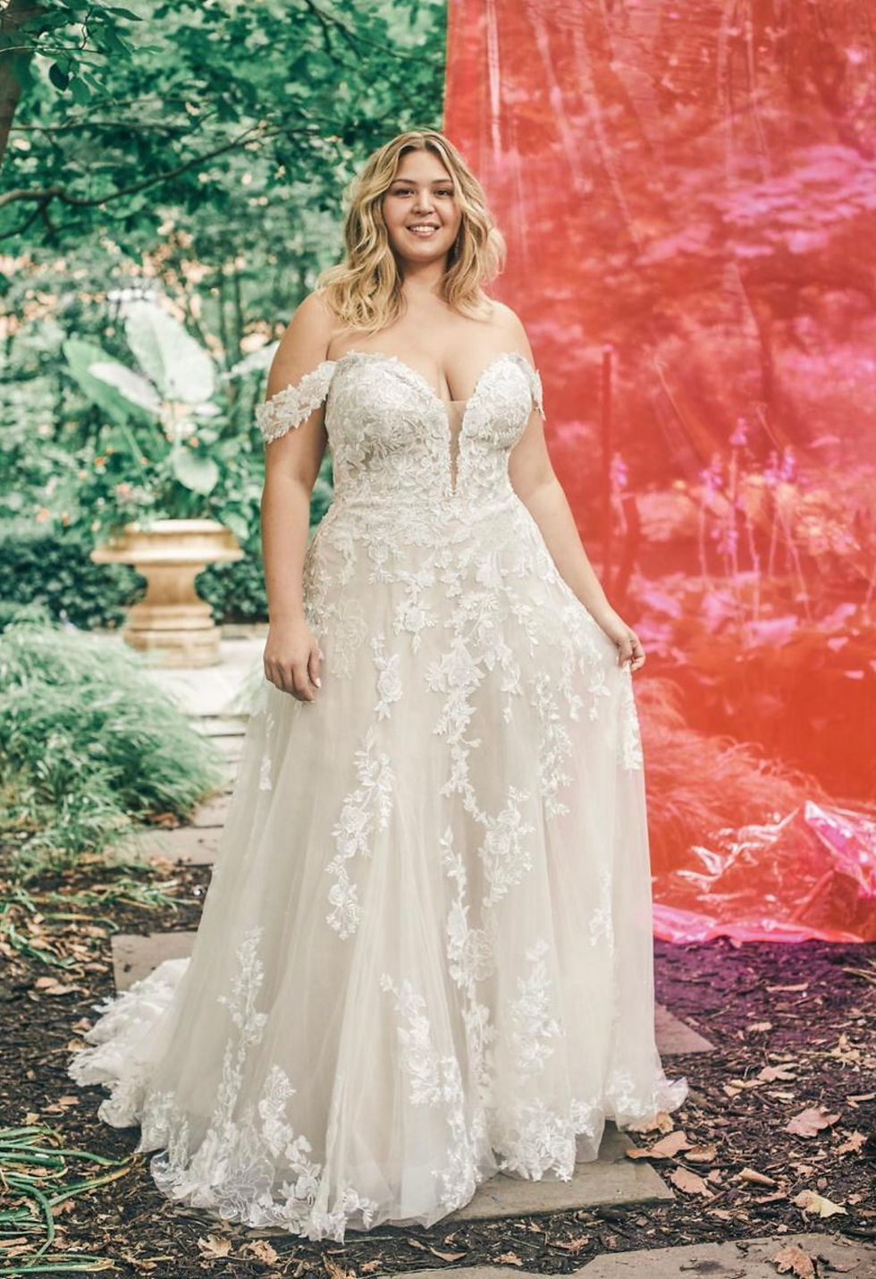 Thumbnail: 4665, Madison James Mj758 size 20  ivory-nude
