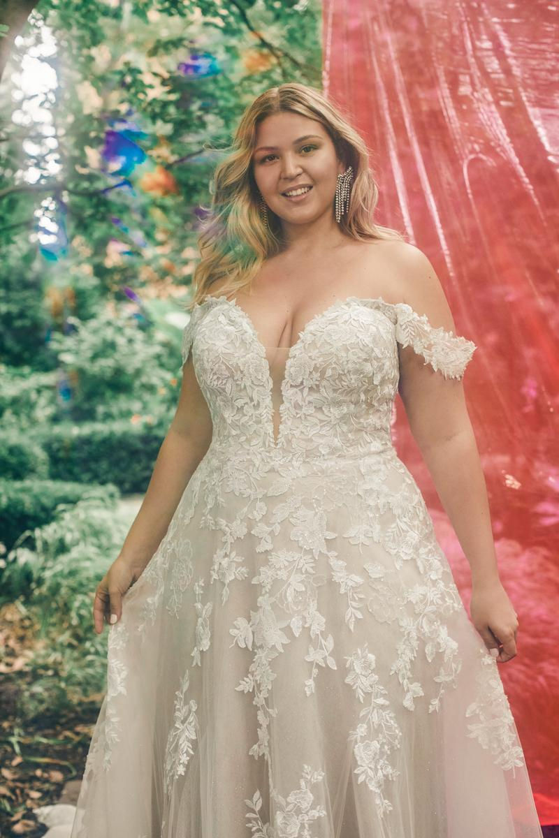 Thumbnail: 4665, Madison James Mj758 size 20  ivory-nude