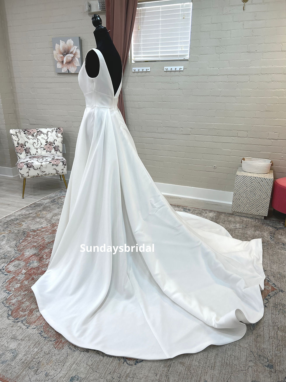 Thumbnail: Sundays Bridal H474 – Ivory Wedding Dress