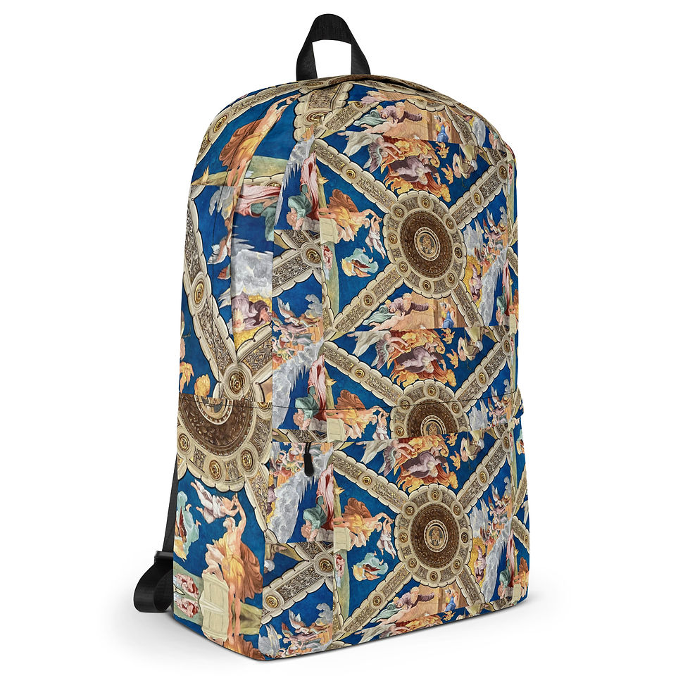 Thumbnail: Backpack Vatican ceiling pattern
