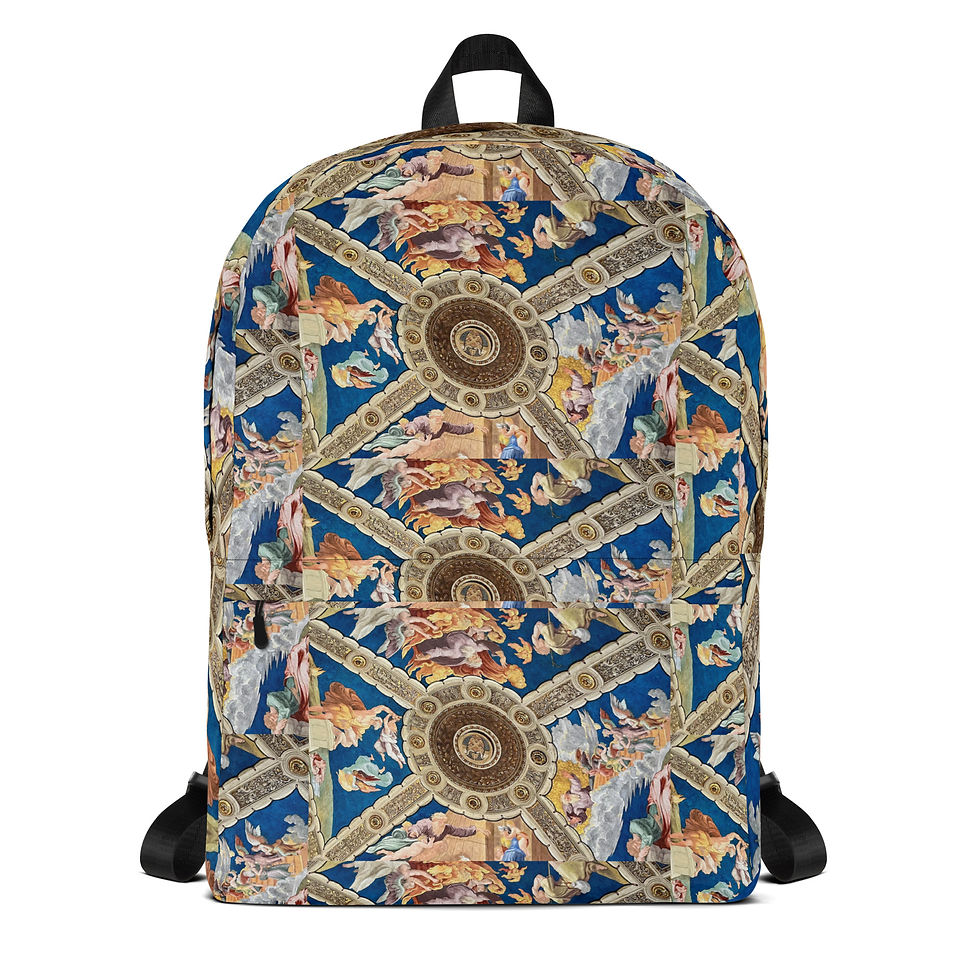 Thumbnail: Backpack Vatican ceiling pattern