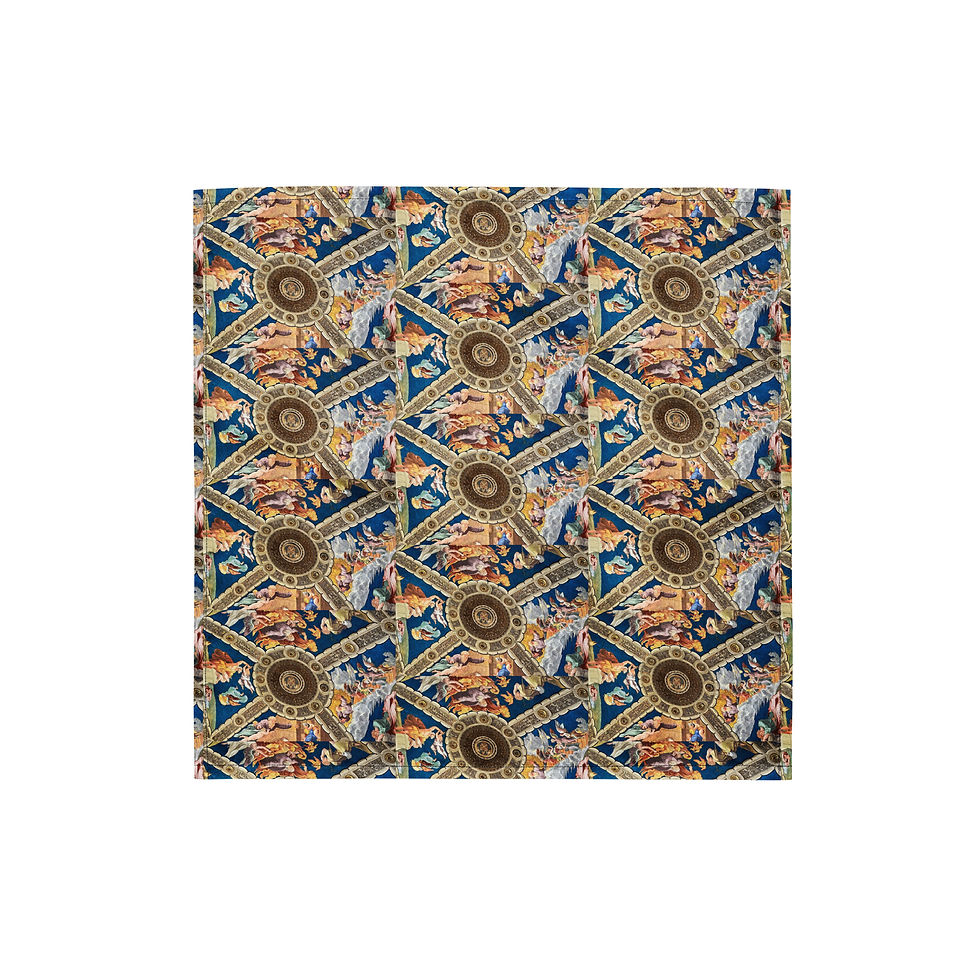 Thumbnail: All-over print bandana Vatican ceiling pattern