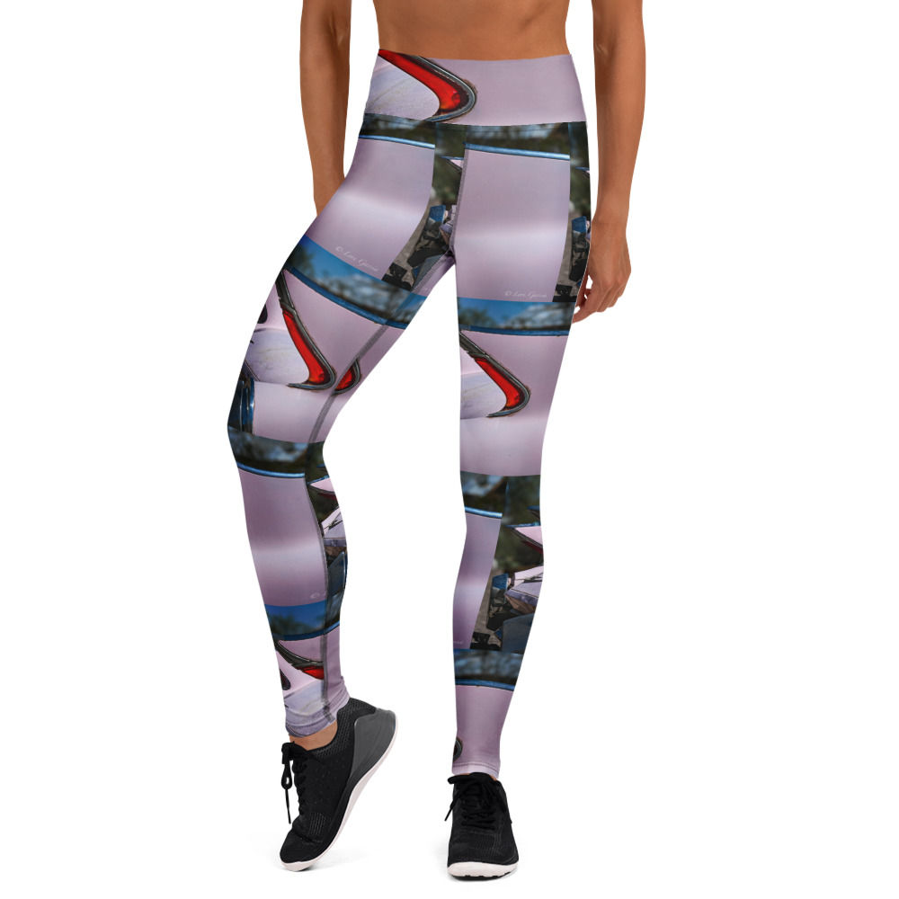 Yoga Leggings Pink Cadillac