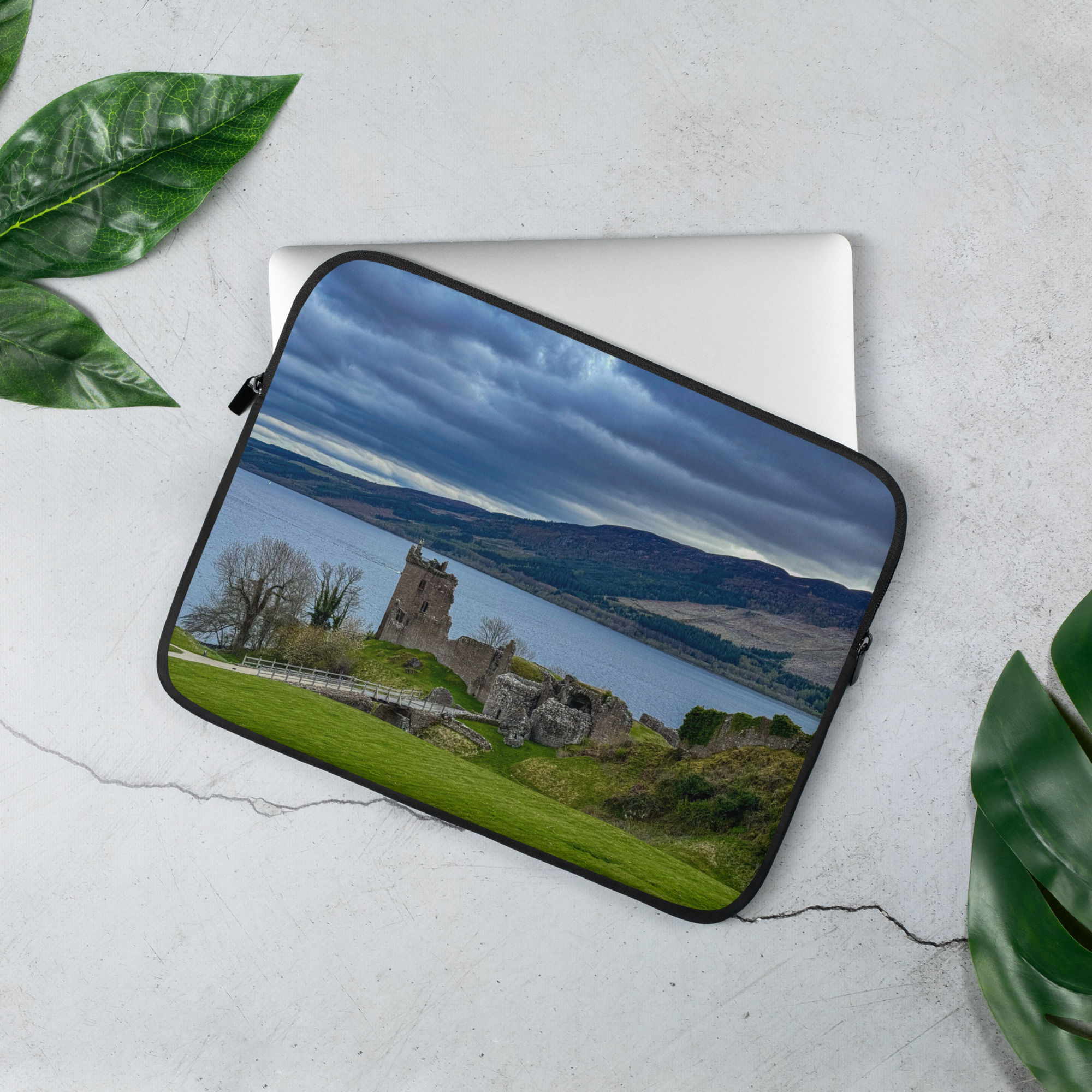 Urquart Castle on Loch Ness Laptop Sleeve