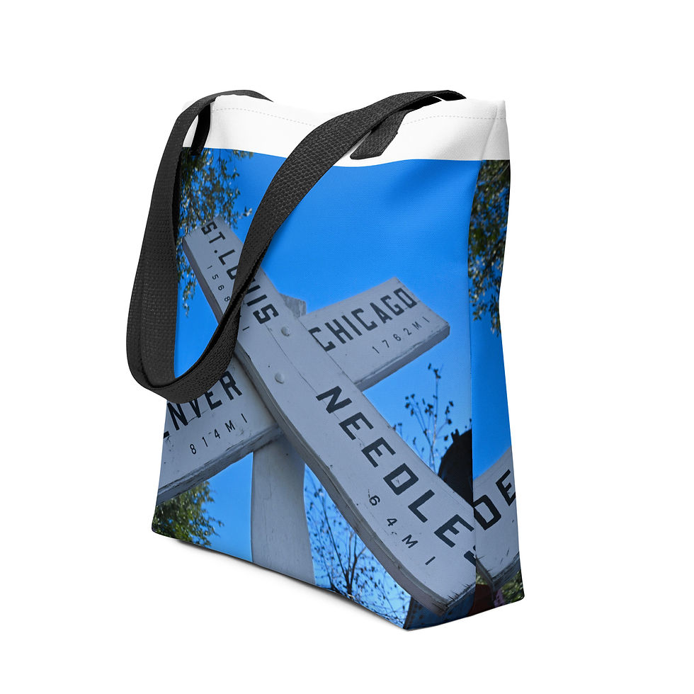 Thumbnail: Tote bag At a Crossroad