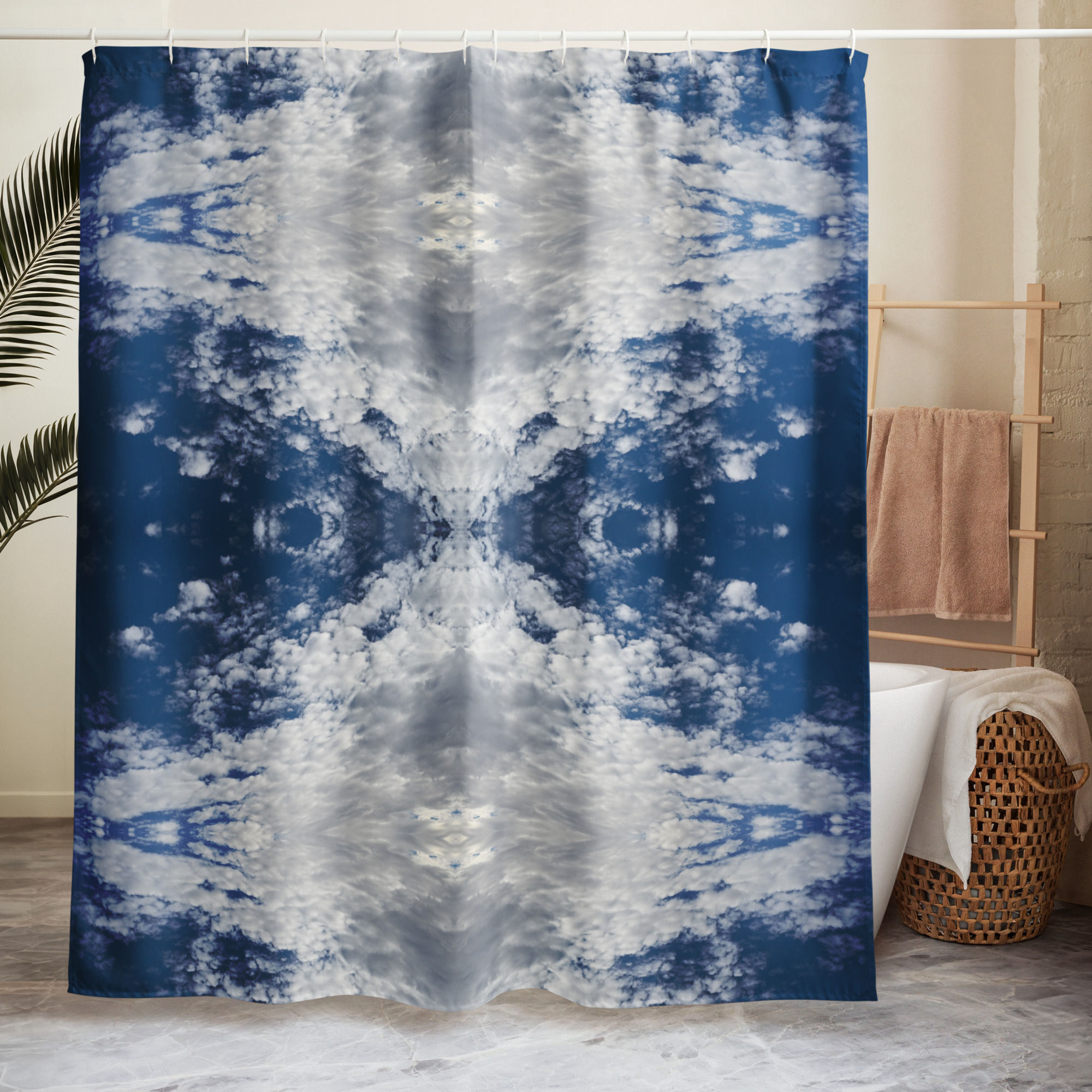 Shower curtain On cloud 9