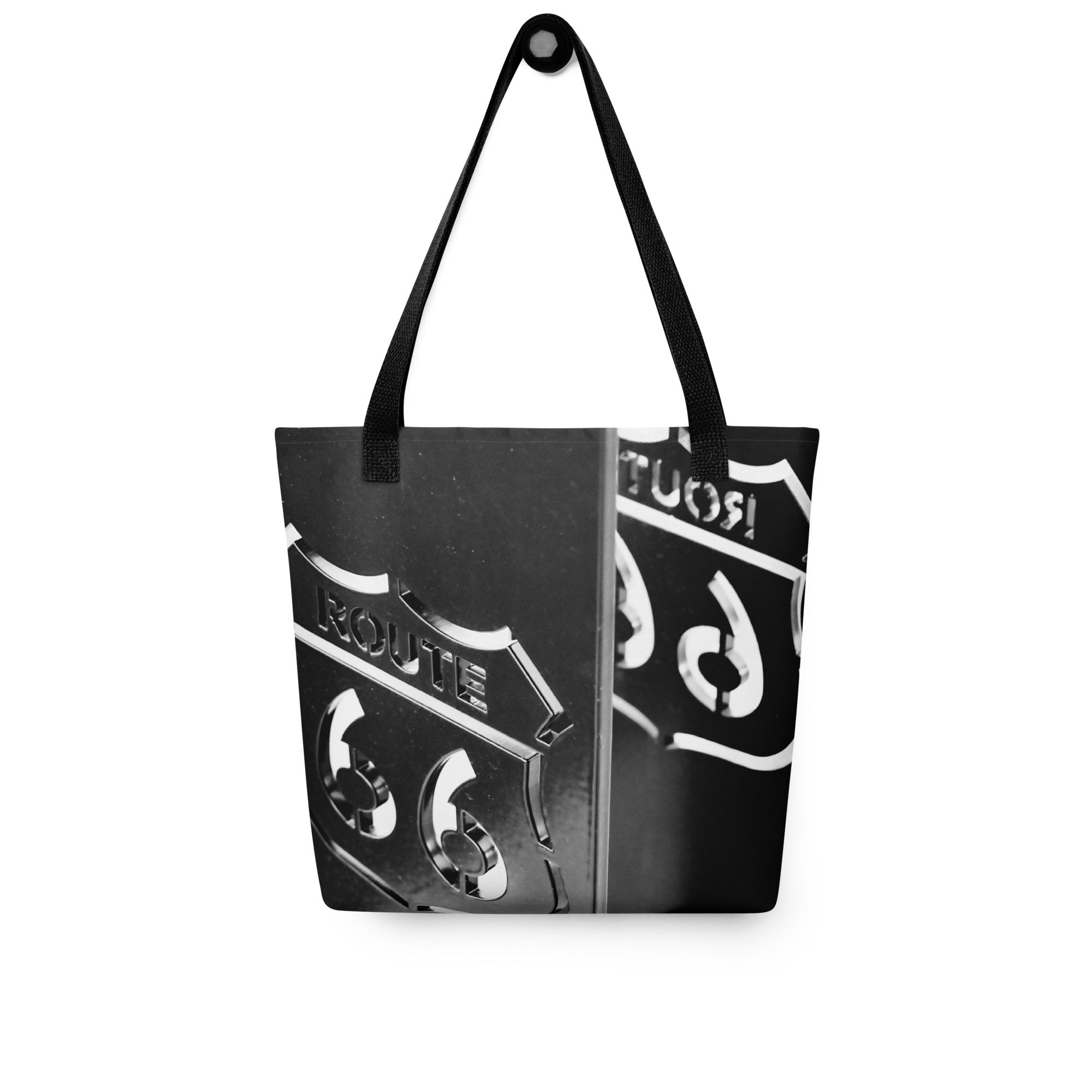 Tote bag Route 66 cutout