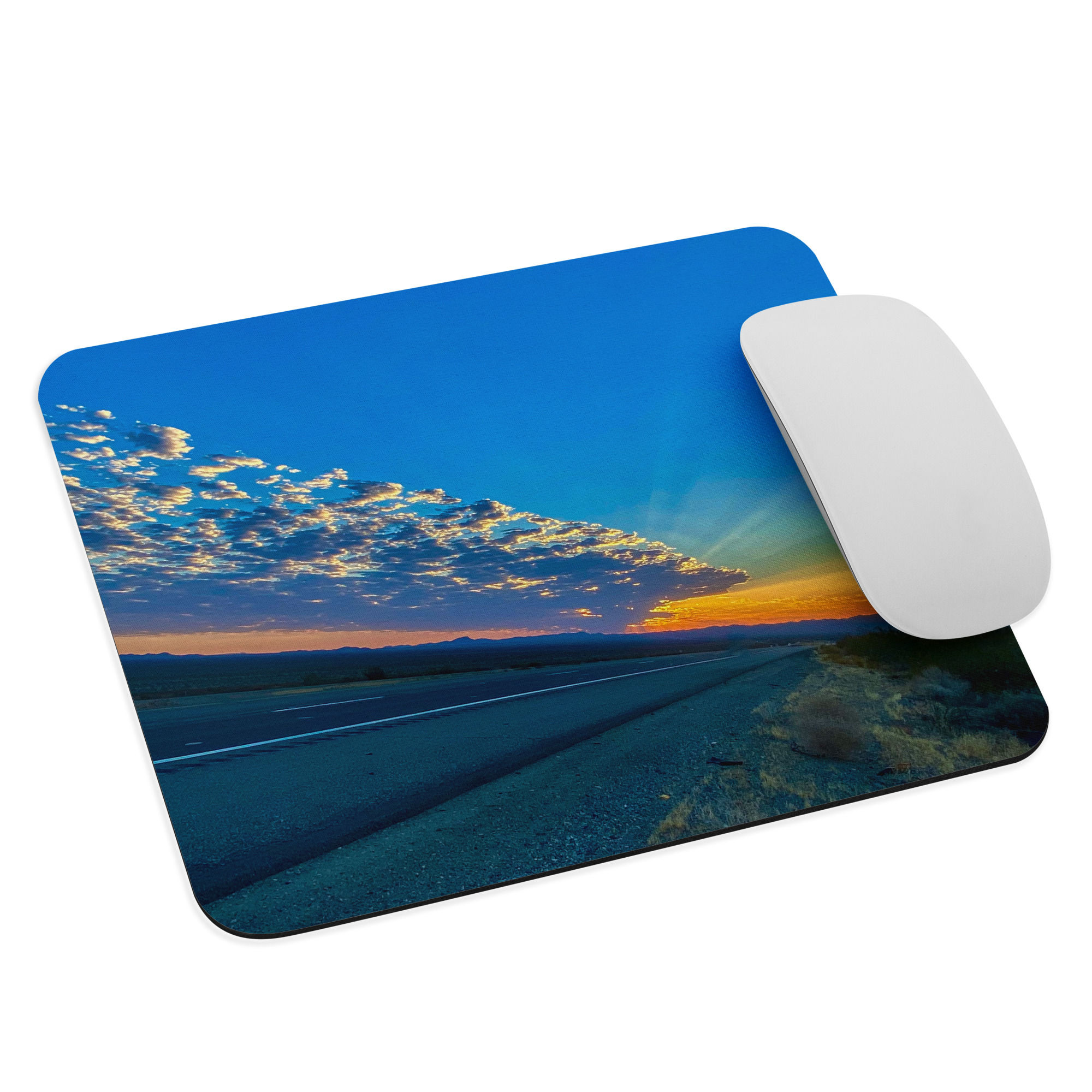 Mouse pad Sunrise on the 40