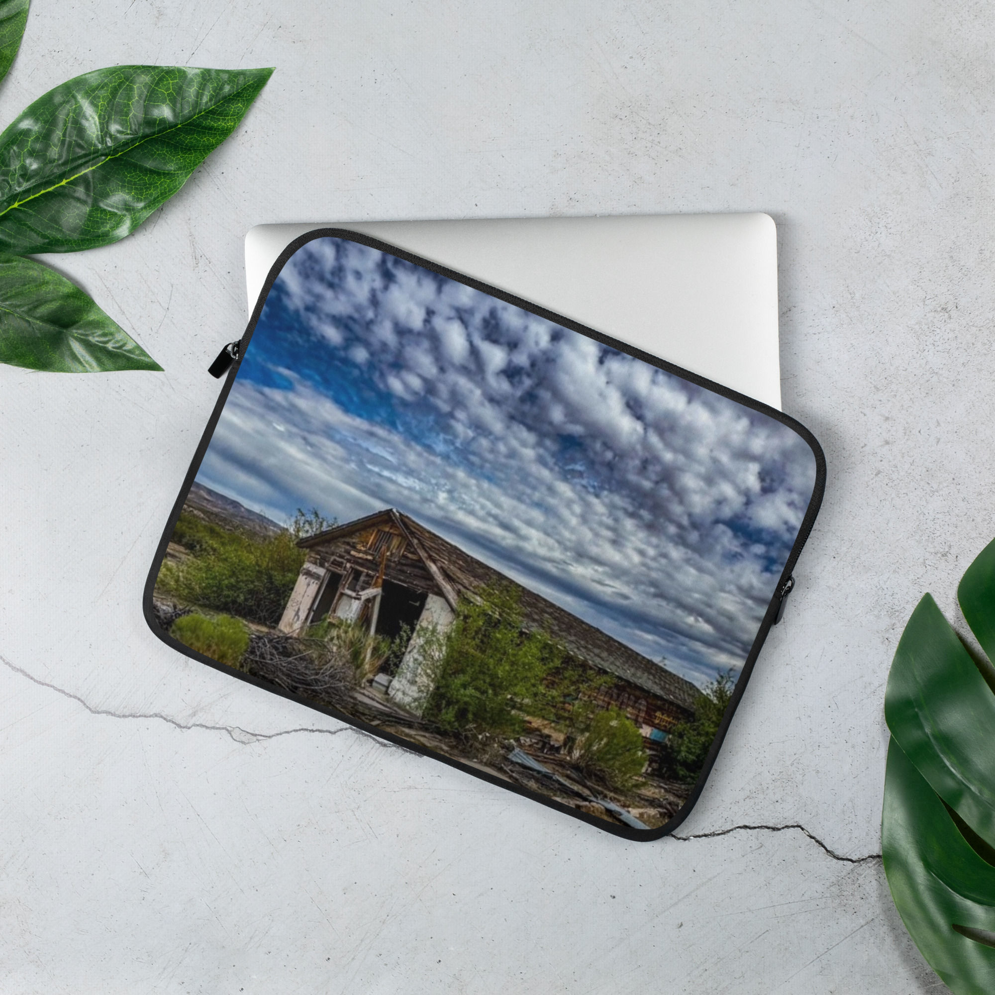 Laptop Sleeve an abandon homestead in Wikiup, AZ