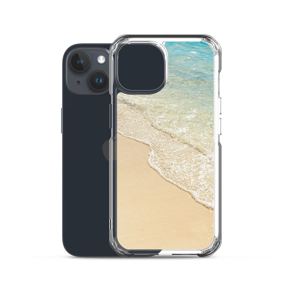 Thumbnail: Clear Case for iPhone® Caribbean Sea