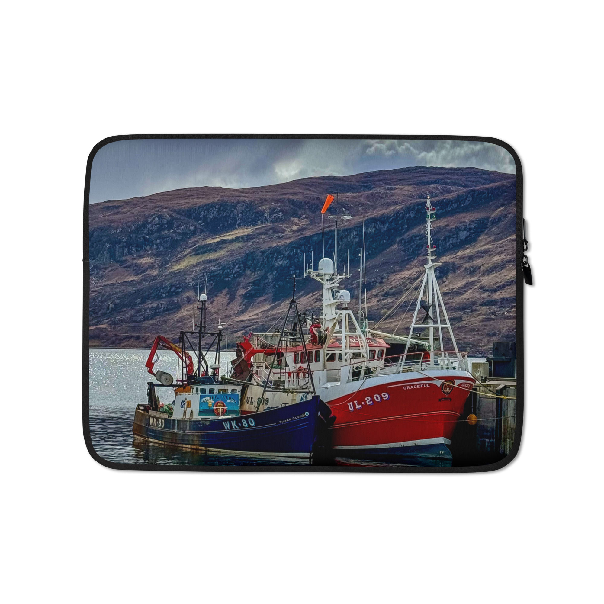 Laptop Sleeve Edinburgh Harbor