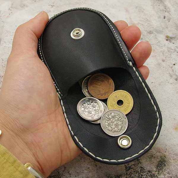 サムネイル： Initial Coin Case (Black)