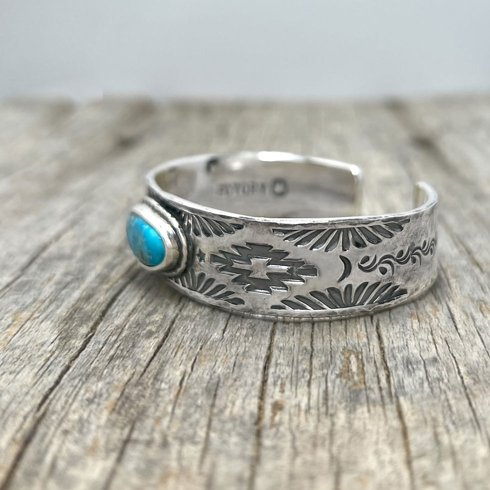 サムネイル： Chimayo Bangle (Freeform Turquoise)