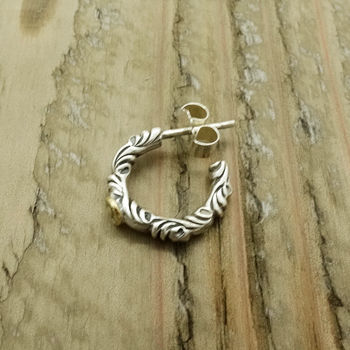 1mm Tribal hoop pierce