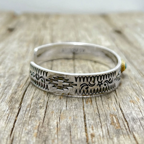 Chimayo Oval Stone Bangle | 工房あるじゃん