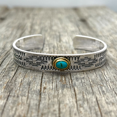 Chimayo Oval Stone Bangle | 工房あるじゃん