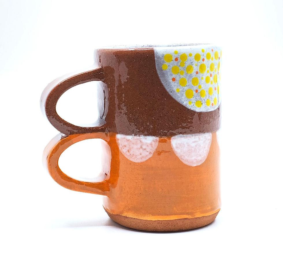 Thumbnail: Orange Sunset Mugs (Couple)