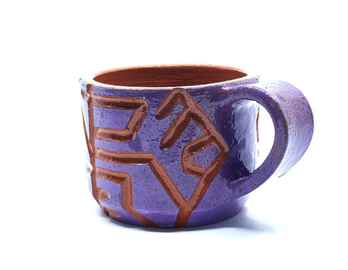 Purple Maze Mini Mug