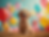 balloons festive celebration party dog.png
