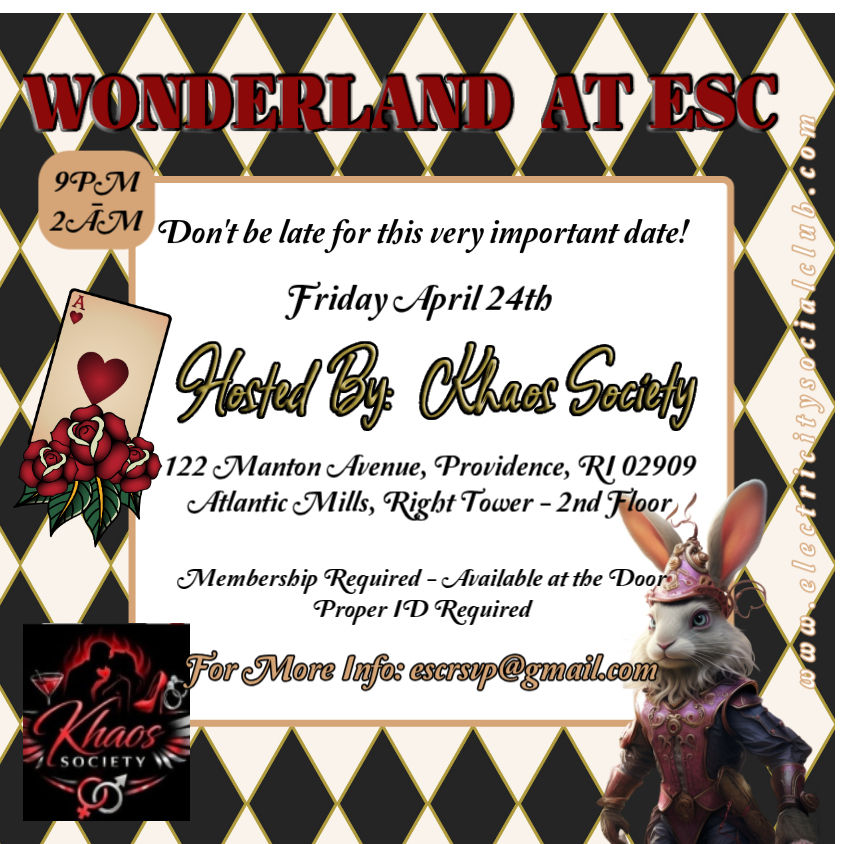 Wonderland at ESC - Hosted By Khaos Society