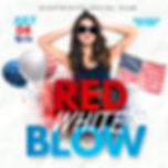 RED WHITE BLOW