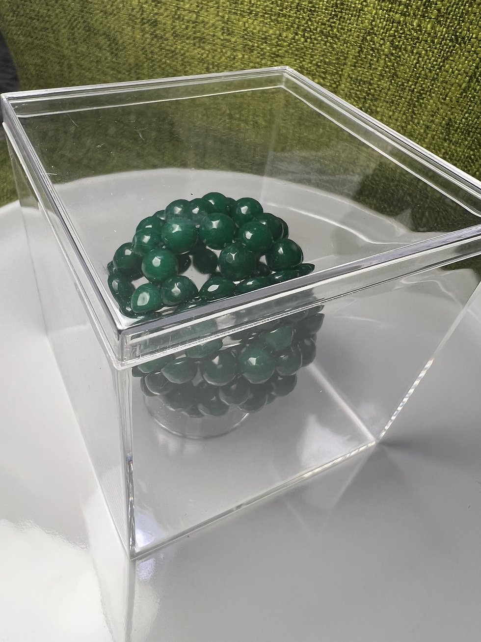 サムネイル： Green Jade | Natural Stone Fullerene Ball
