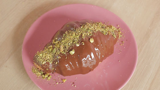 croissant de chocolate & pistache