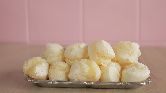 mini pães de beijo