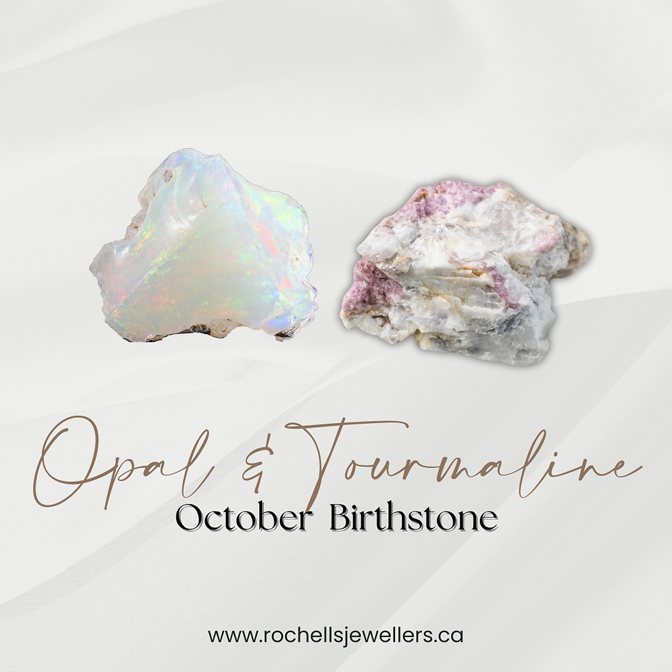 Opal and Tourmaline: Two Captivating Stones to Brighten Your October Birthstone Jewellery