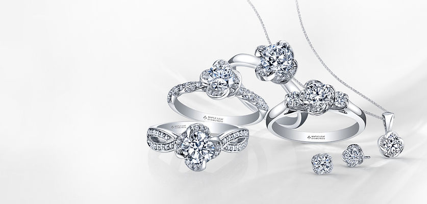 Maple Leaf Diamonds Natural Surrey Jewellery
