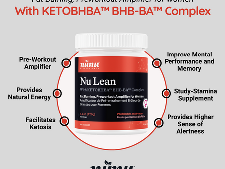 Nu Lean - The keto pre-workout for women!
