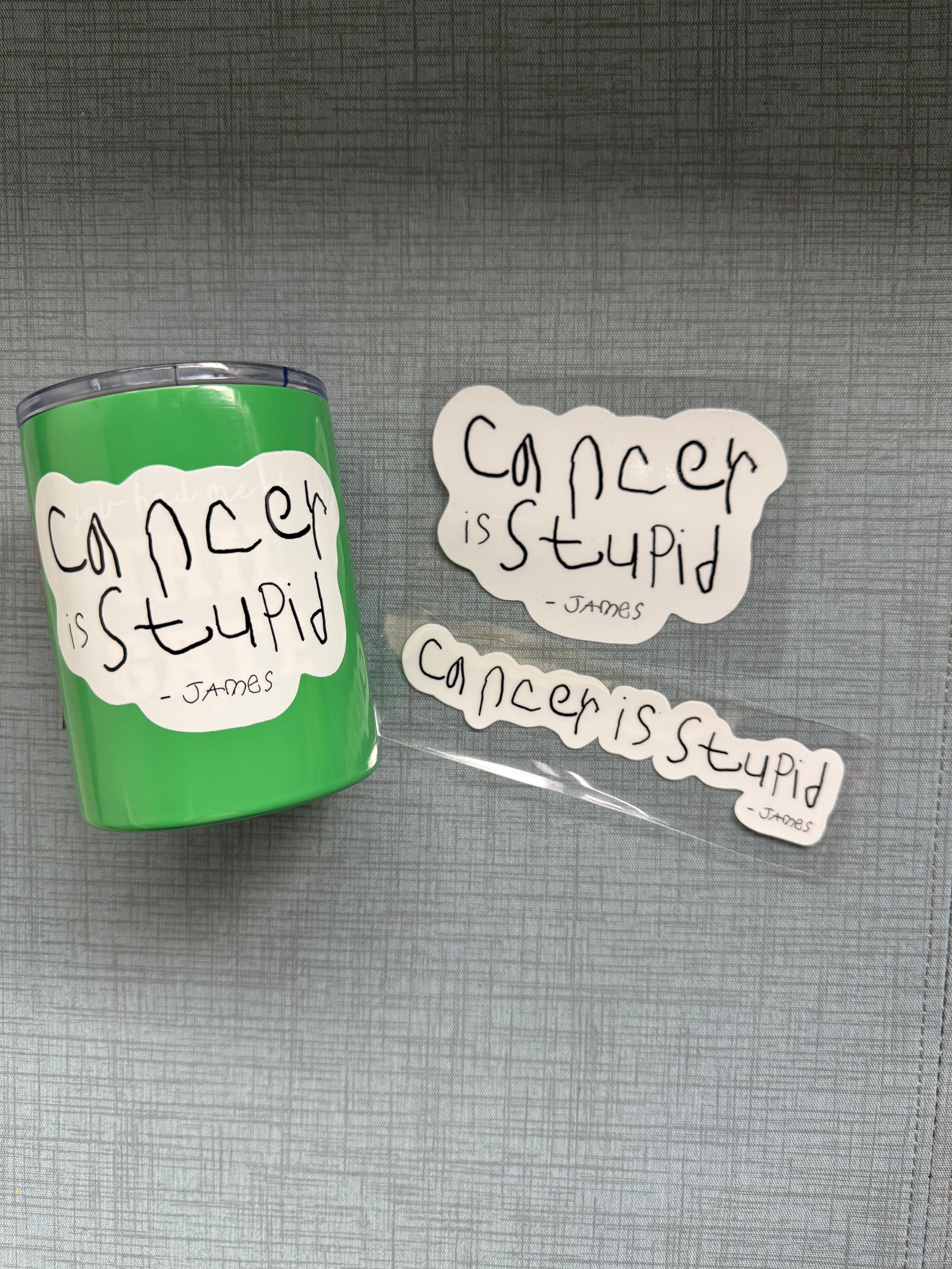 Cancer Is Stupid Stickers