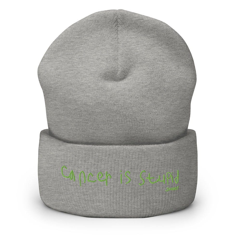 Thumbnail: Cuffed Beanie | Cancer is Stupid
