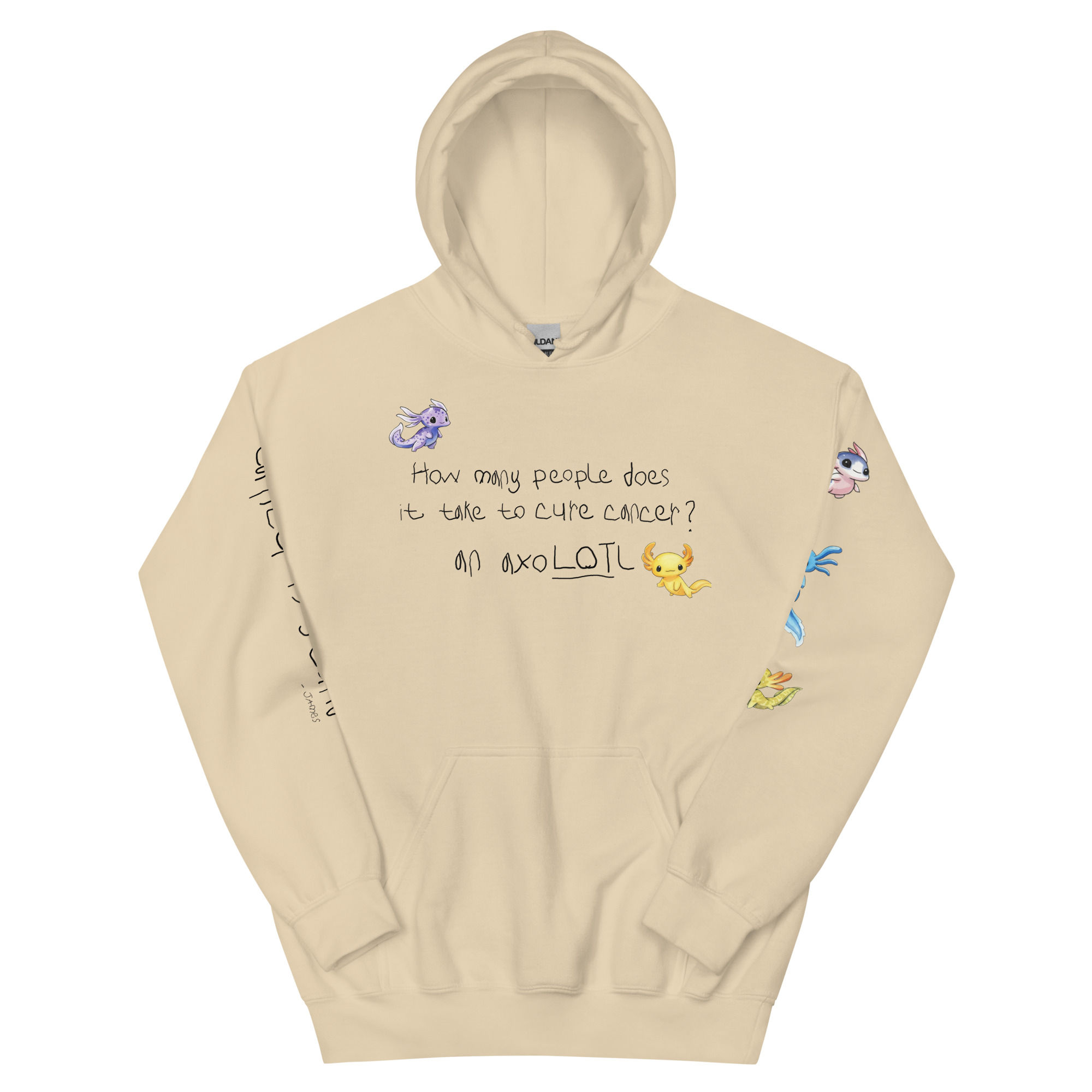 Adult Hoodie | Axolotl