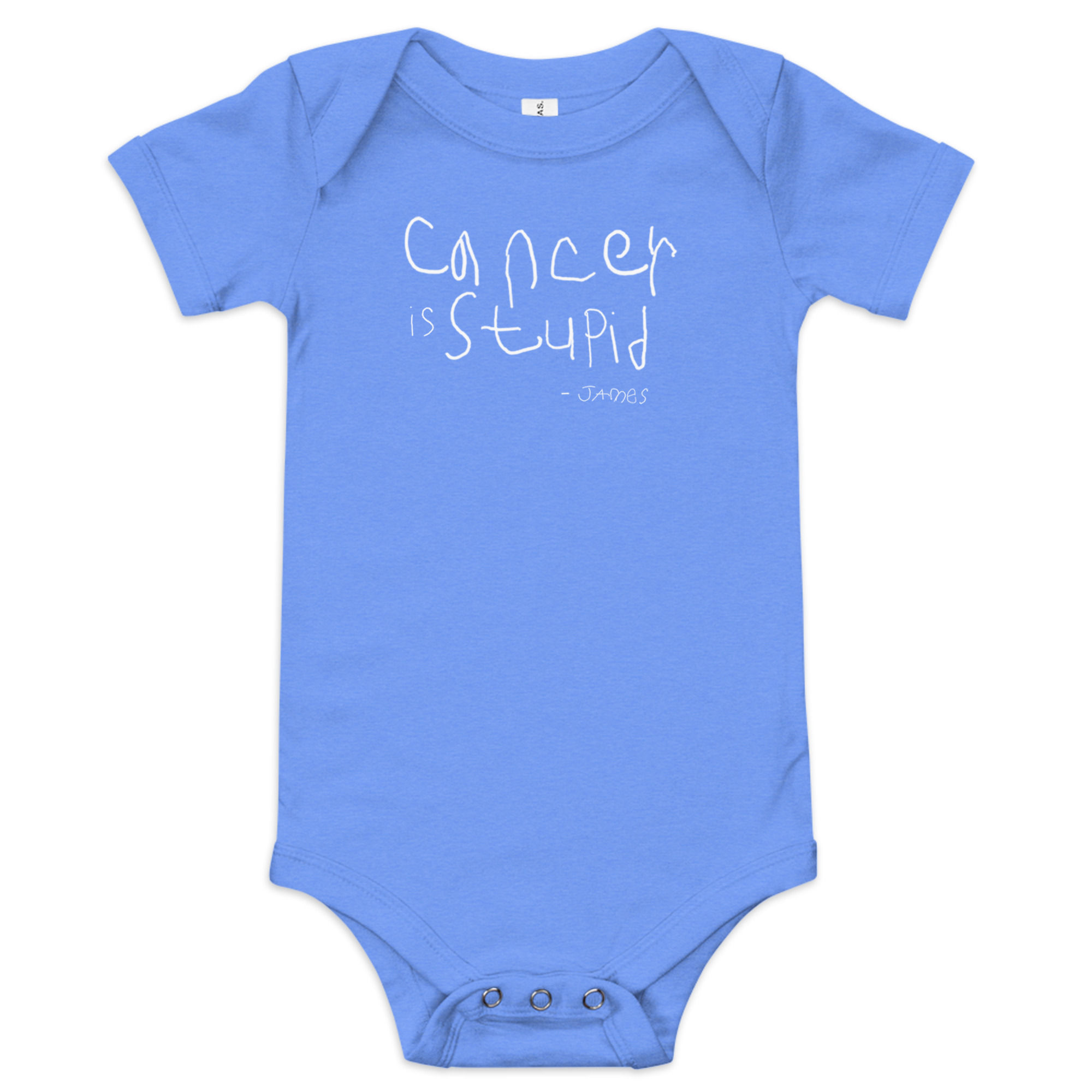 Baby  SS Onesie | Cancer is Stupid