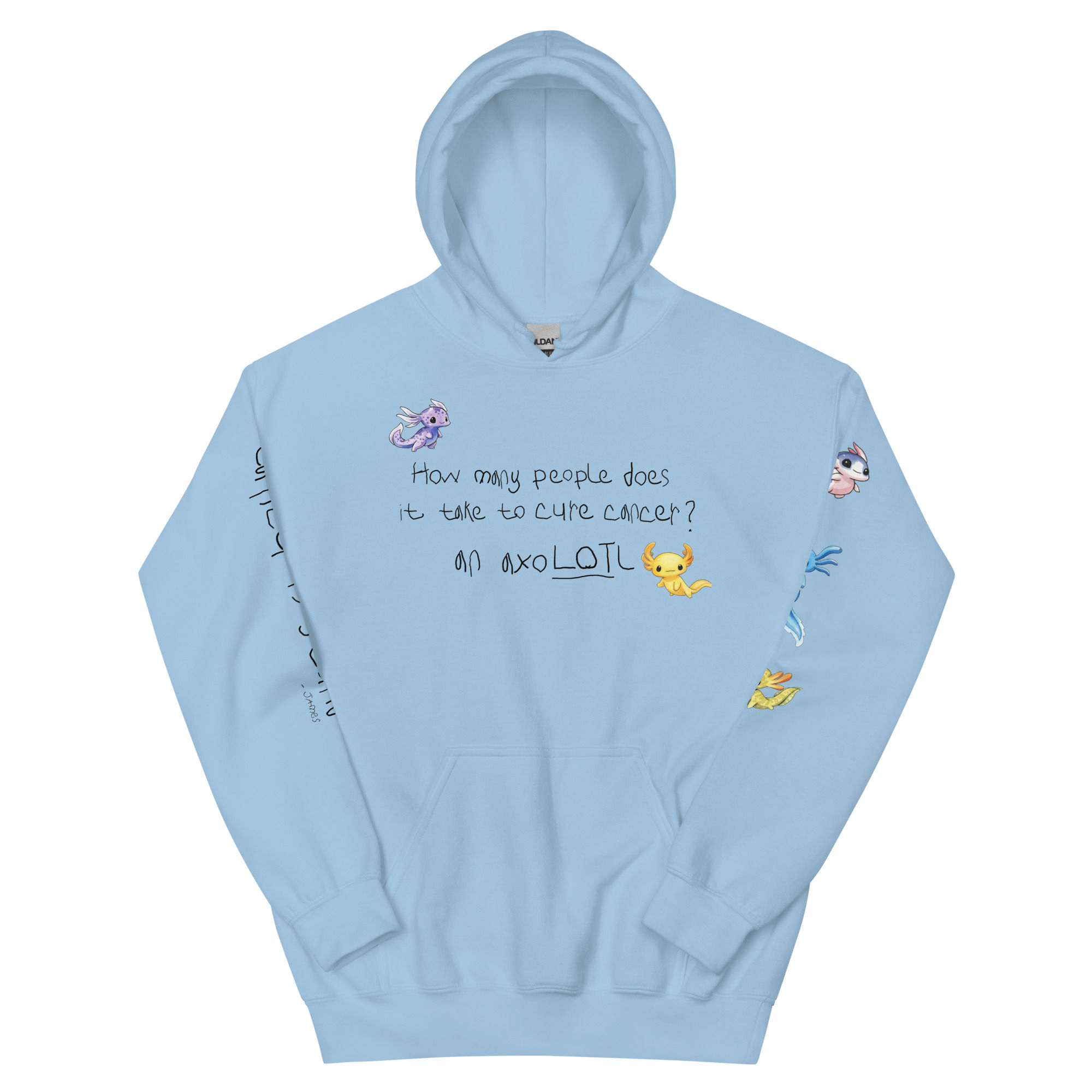 Adult Hoodie | Axolotl