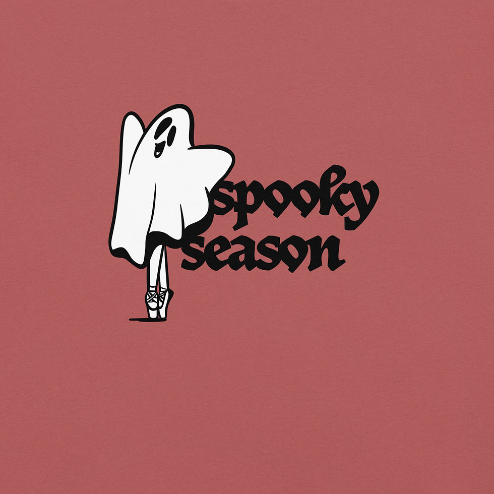 Thumbnail: Spooky Season Ballet Unisex Comfort Colors t-shirt