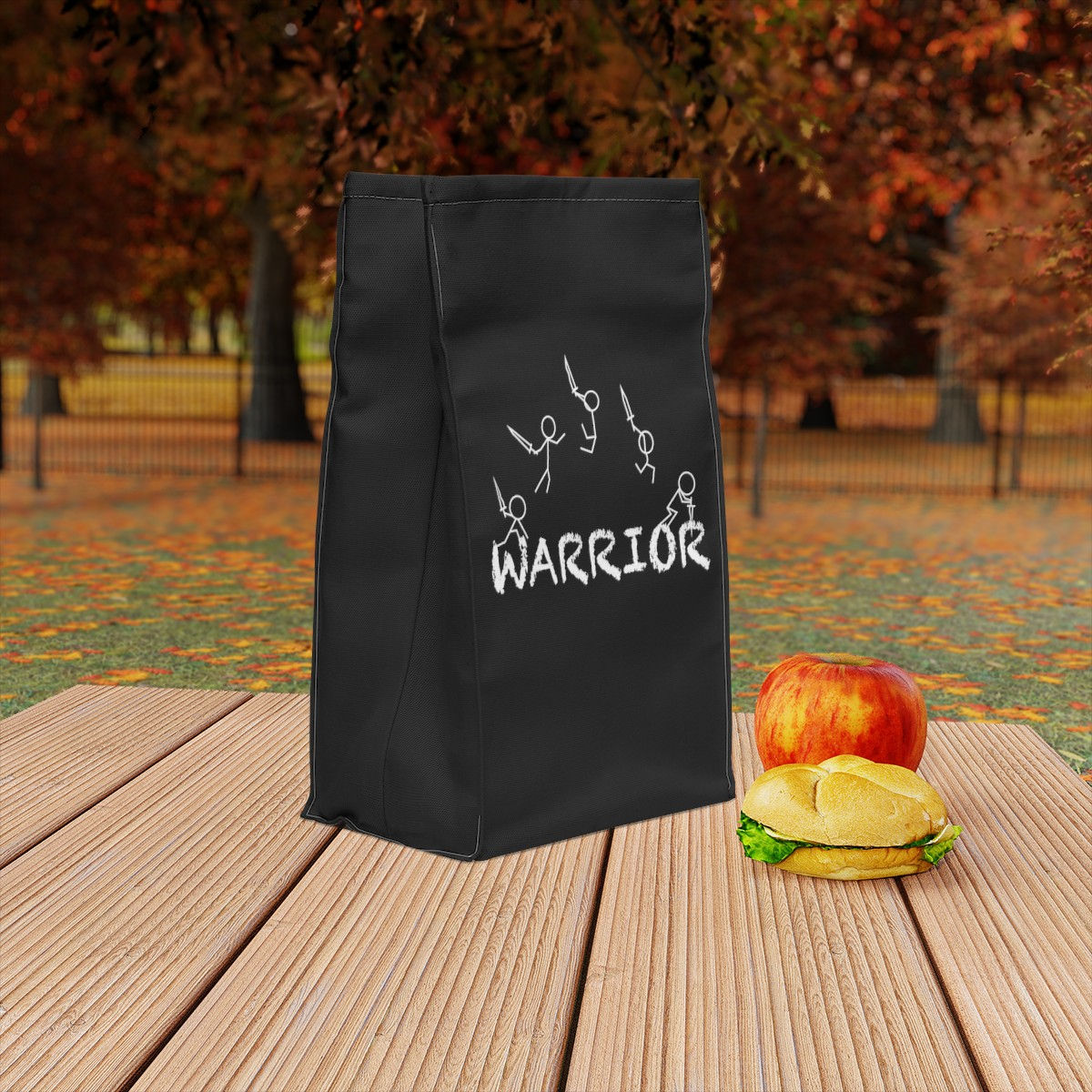 Warrior Polyester Lunch Bag