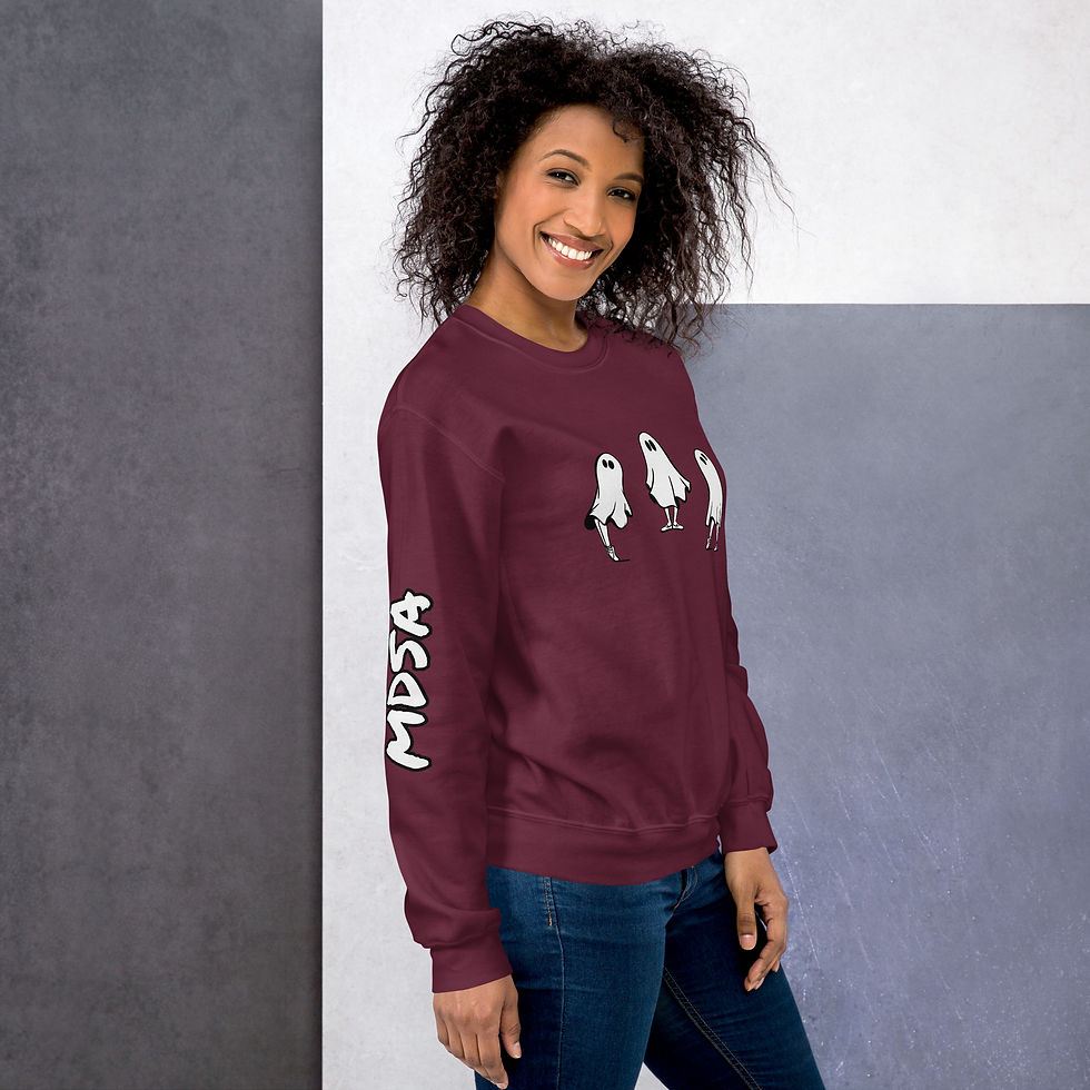 Thumbnail: Ballet Ghost Unisex Sweatshirt