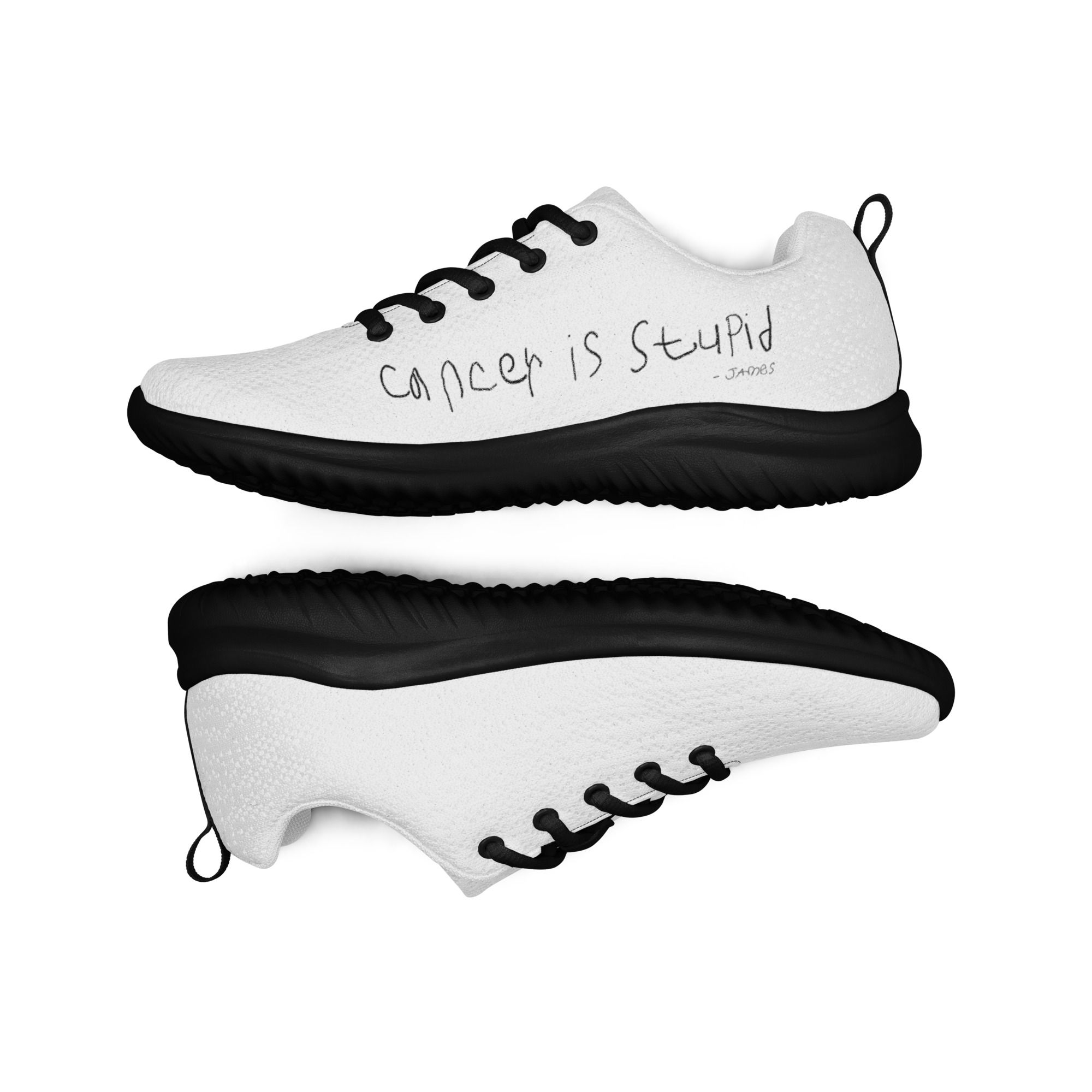 Men’s athletic shoes | Cancer is Stupid
