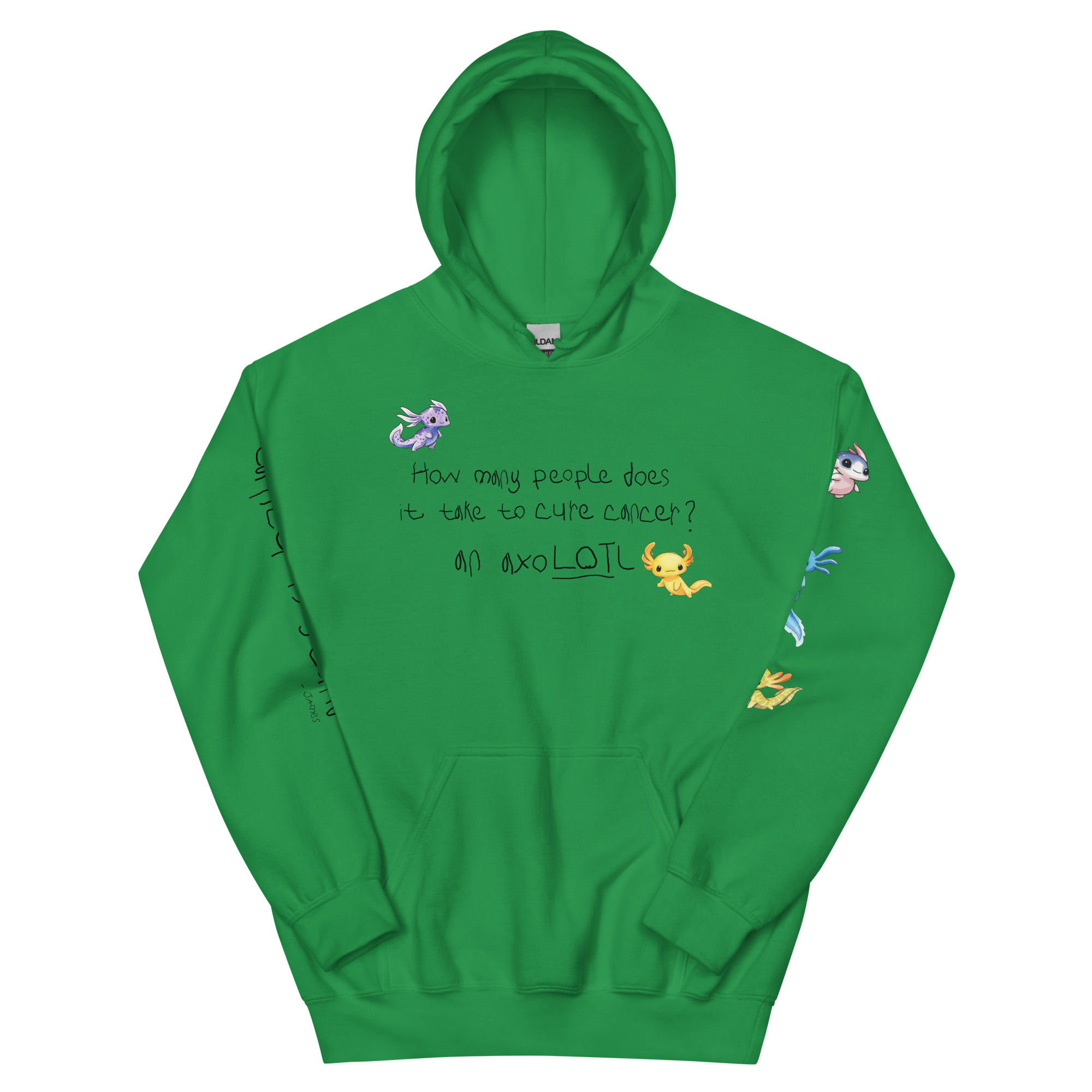 Adult Hoodie | Axolotl