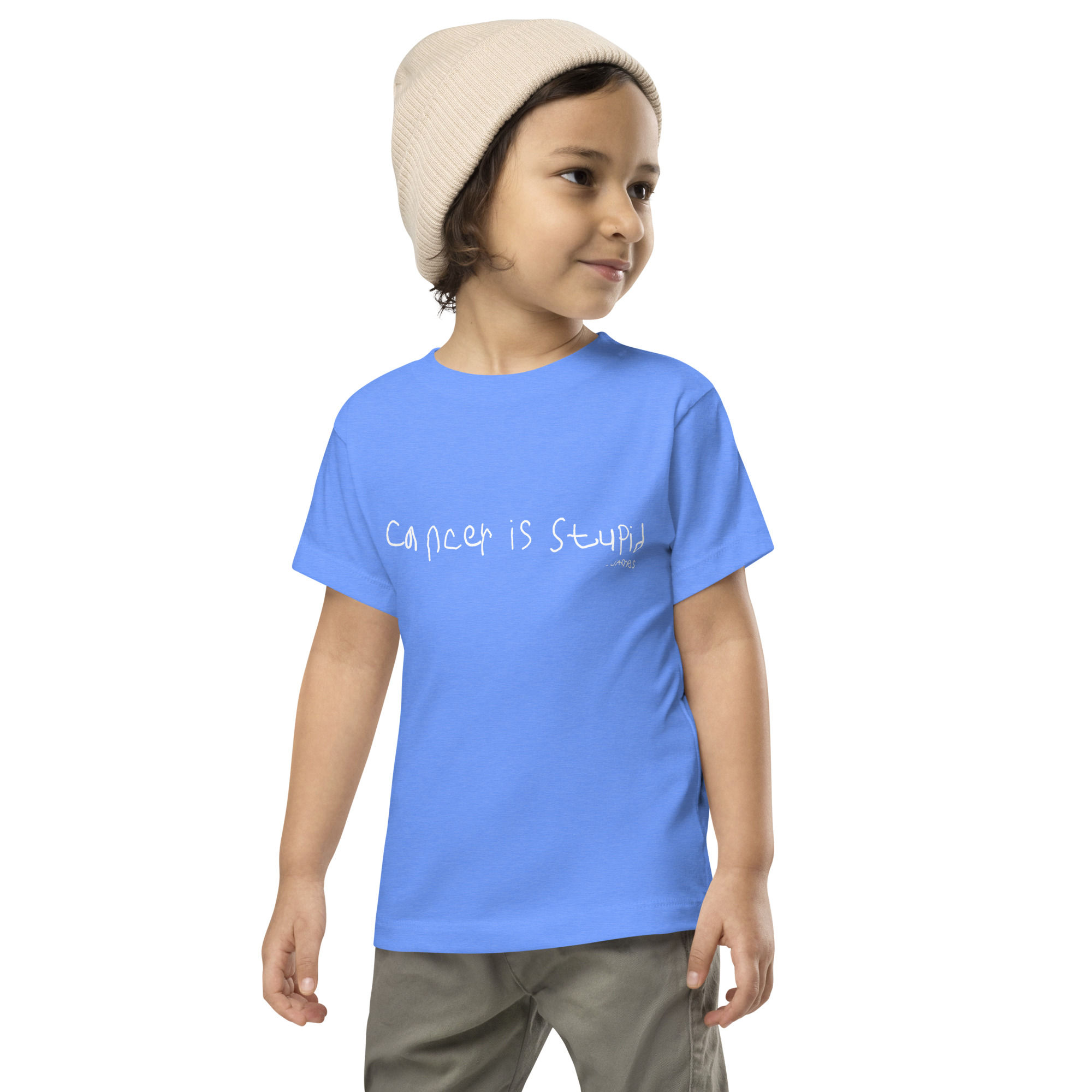 Toddler SS Tee | Cancer is Stupid