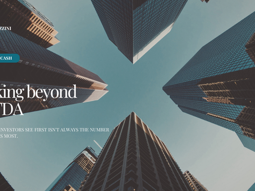 LOOKING BEYOND EBITDA BY JOHN JEZZINI